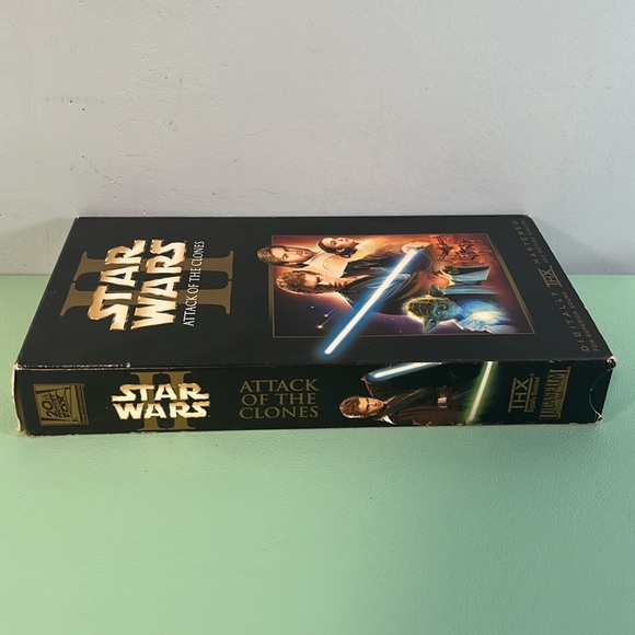 Star Wars II Attack of the Clones VHS Tape Movie, Rated PG, LucasFilm Ltd - Picture 4 of 6